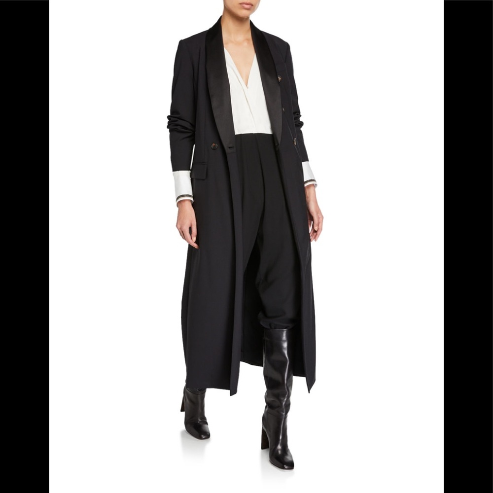 FlashSale🎉Brunello Cucinelli double breasted long